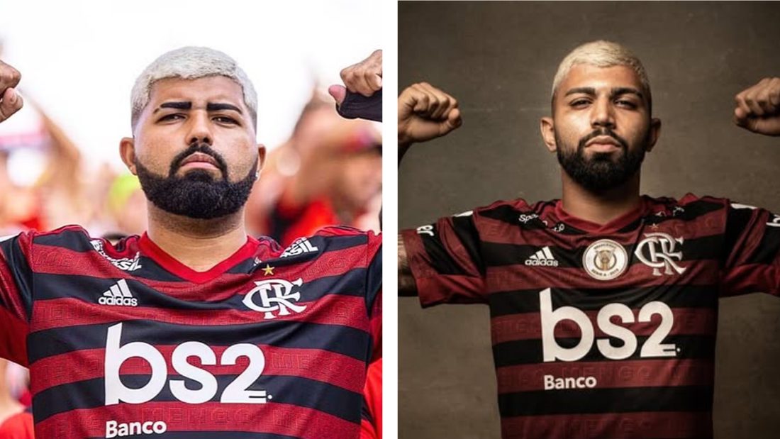 Sósia de Gabigol troca salário CLT de R$3,5 mil por cachê de R$25 mil e vira "Gabigol da Torcida"