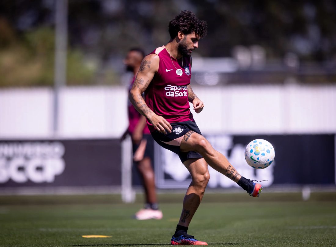 Yuri Alberto será ausência do Corinthians na ida das quartas de final da Libertadores