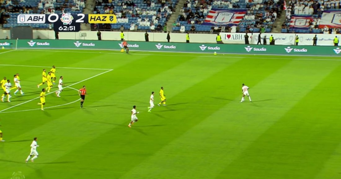 Abha é derrotado por Al Hazem com gols de Abdulaziz e Ahmed