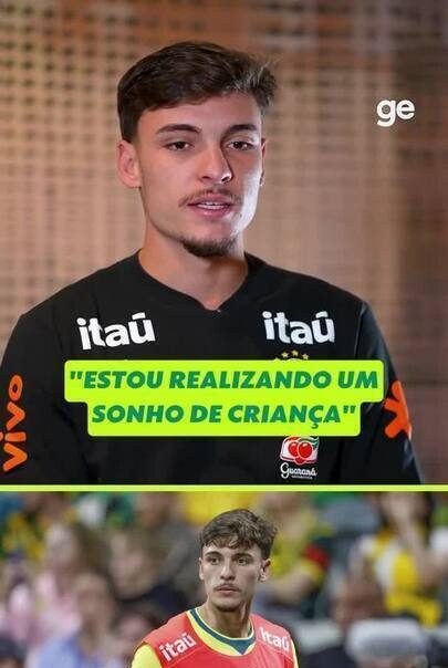 Breno Bidon fala sobre a sensação de ser convocado pela primeira vez