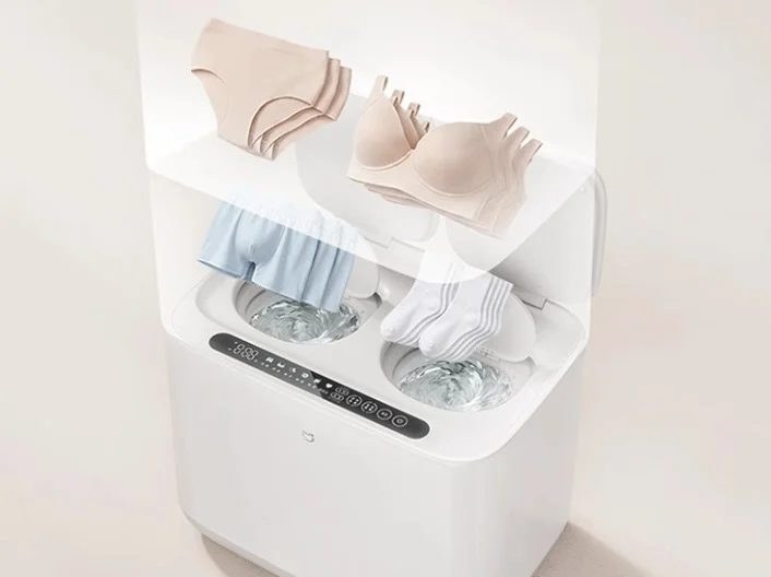 Xiaomi lança mini máquina de lavar que higieniza roupas íntimas a até 95 °C
